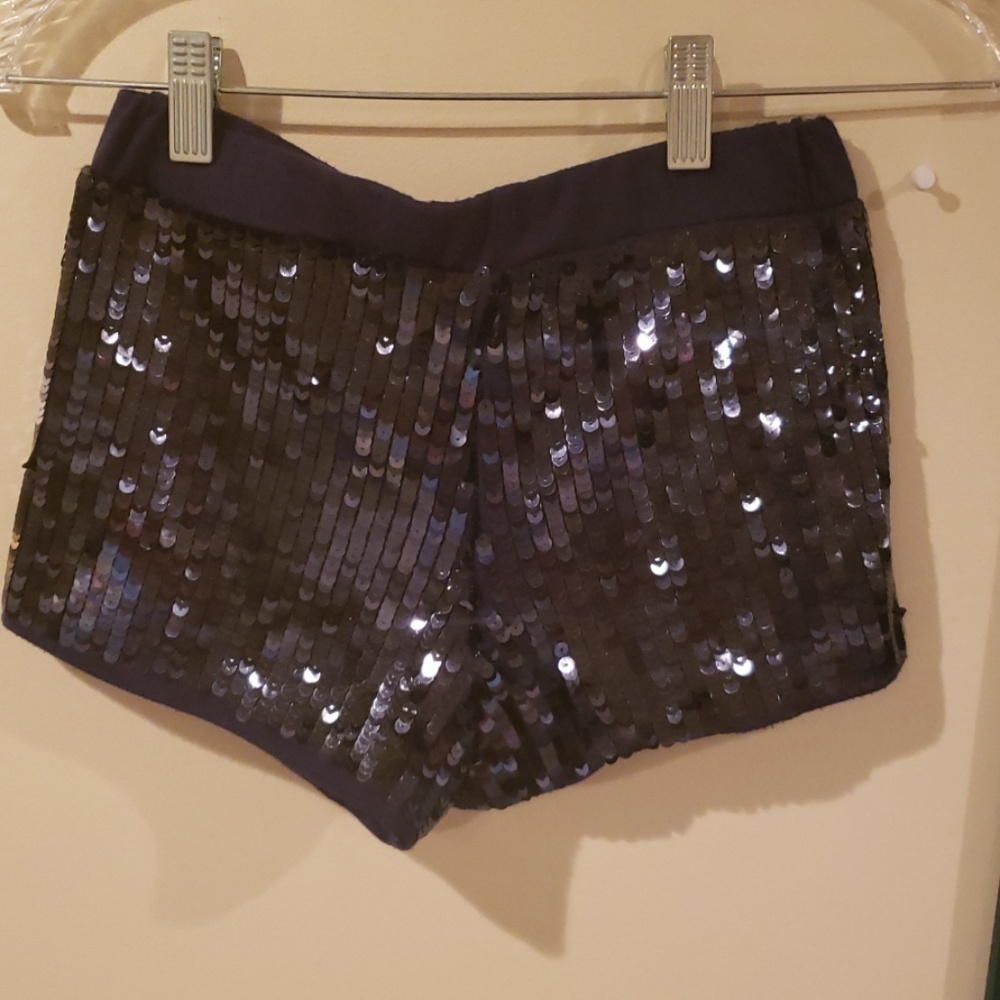 Sequin shorts